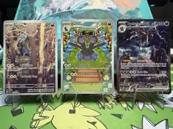 Pokemon TCG Illustration Rare Lot of 3 Cards NM Near Mint Scarlet Violet - Image 1