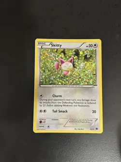 Pokemon Skitty 012/012 McDonald's 2015 Holo Promo Basic 50 HP 20 Attack Card - Image 1