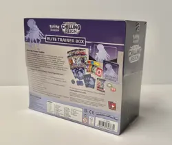 Pokemon TCG Sword Shield CHILLING REIGN Elite Training Box Sealed - Image 2