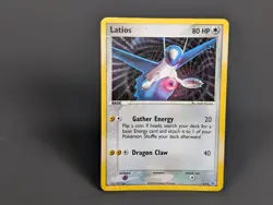 PAIR Latias & Latios SET of 2 cards Holo 4/10 & 2/10 2004 Pokemon TCG EX - Image 3