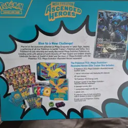 Pokemon Elite Trainer Box Mega Evolution—Ascended Heroes Booster Promo 2024 - Image 4