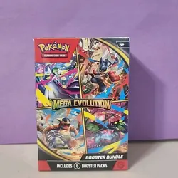 Pokemon MEGA EVOLUTION Booster Bundle | New Sealed Card Collection Trade Game - Image 1