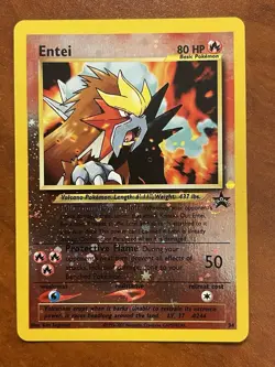 Pokemon Entei Wotc Promo 34/53 Reverse Holo Promo - Image 1