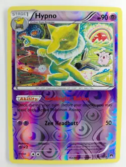Hypno 51/122 XY Breakpoint Reverse Holo Rare NM Pokemon TCG - Image 1