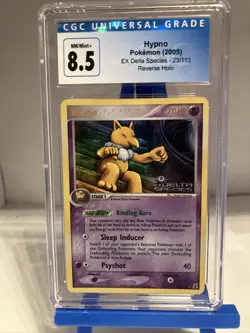 Pokemon TCG Hypno EX Delta Species 23/113 Reverse Holo Rare - Image 1