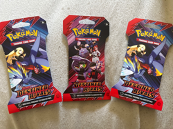 3 packs Pokemon TCG Destined Rivals Sleeved Booster Pack Factory Sealed - Image 1
