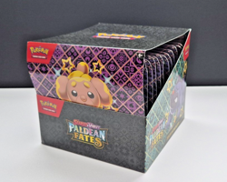 Pokemon Paldean Fates Tech Sticker Collection Full Display Case 36 Booster Packs - Image 2