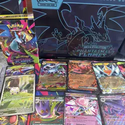 Pokemon TCG Phantasmal Flames - Complete Base Master Set 1-94 EX, Holo, Rev Holo - Image 2