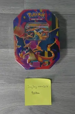 Pokemon TCG: Mega Charizard Y EX Tin - Brand New Sealed - In Hand - Image 1