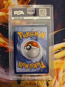 2013 Pokemon B&W Charizard Holo Legendary Treasure PSA 8 - Image 2