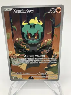 Marshadow 146/132 Mega Evolution Illustration Rare Pokemon - Image 1