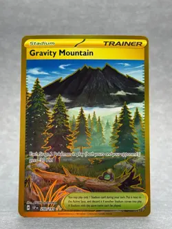 Pokemon - 250/191 Gravity Mountain SV08 Surging Sparks Gold Hyper Rare Holo NM T - Image 1