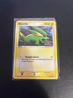 Pokemon TCG Electrike EX Holon Phantoms 64/110 Reverse Holo Stamped NM - Image 1