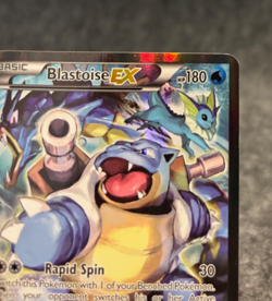 Pokemon TCG, Blastoise EX XY122 Black star promo Holo, LP - Image 3