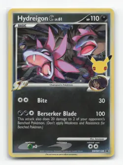 Pokemon TCG - Hydreigon C lv.61 SWSH138 NM Holo Promo Sword & Shield Promo - Image 1