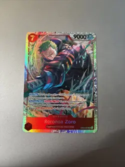 One Piece Roronoa Zoro EB04-007 SR ENGLISH OP15 - Image 1
