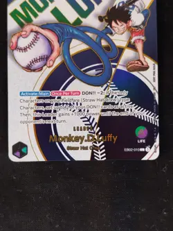 2025 ONE PIECE PROMO DODGERS X ONE PIECE NIGHT #010 MONKEY D. LUFFY - Image 3