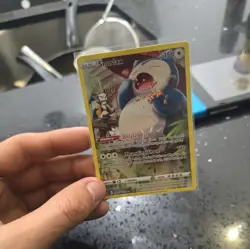 Snorlax Pokemon Lost Origin Trainer Gallery TG10/TG30 Holo Rare Full Art NM - Image 1