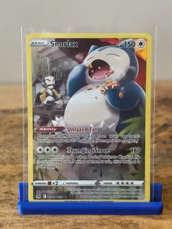 Pokemon TCG Snorlax TG10/TG30 Lost Origin Trainer Gallery Holo Ultra Rare NM - Image 1