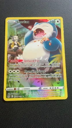 Pokemon TCG Snorlax Lost Origin Trainer Gallery Tg10/Tg30 Holo Ultra Rare - Image 1