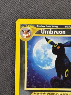 Pokemon TCG Umbreon 13/75 Neo Discovery Holo Rare Card Moderately Played - Image 2