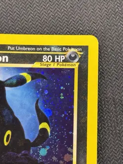 Pokemon TCG Umbreon 13/75 Neo Discovery Holo Rare Card Moderately Played - Image 3