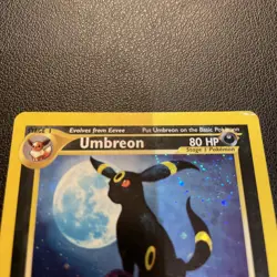 Umbreon 13/75 Holo Rare Neo Discovery WOTC Pokemon Card LP+ - Image 3