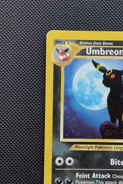 Pokemon TCG Umbreon Neo Discovery Holo Card 13/75 Unlimited Rare, MP - Image 5