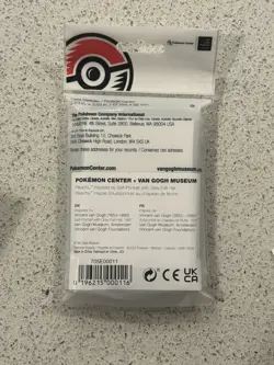 Pokemon Center × Van Gogh Museum: Pikachu With Grey Felt Hat Card Sleeves - Image 2