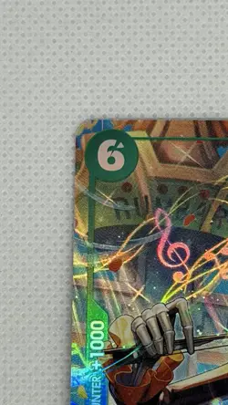 One Piece Card Game Brook OP15-032 SR Full Art Holo Straw Hat Crew English NM - Image 5