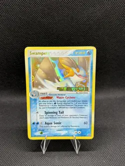 Swampert Emerald 11/106 Reverse Holo Stamped Pokemon Card - Image 1