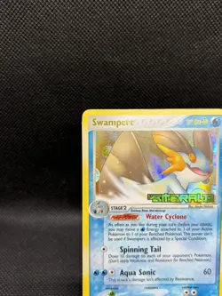Swampert Emerald 11/106 Reverse Holo Stamped Pokemon Card - Image 2