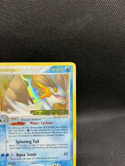 Swampert Emerald 11/106 Reverse Holo Stamped Pokemon Card - Image 3