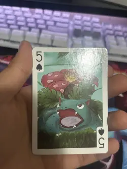 Venusaur Pokemon Playing Card Poker Card Nintendo From Japan HP - Image 3