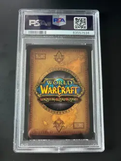 World of Warcraft WoW TCG Loot Card - Saltwater Snapjaw Mount Unscratched PSA 8 - Image 2