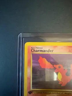Vintage 1999-2000 Charmander 50/82 1st Edition Team Rocket Pokemon TCG Card - Image 2