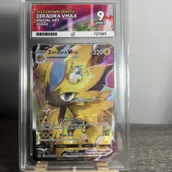 Zeraora VMAX GG42/GG70 Crown Zenith Special Art 2023 Pokemon Card TCG ACE 9 ⚡ - Image 1