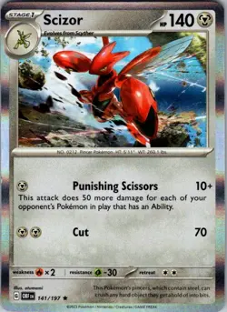 Scizor - (Cosmos Holo) Promo Miscellaneous Cards & Products 141/197 NM - Image 1