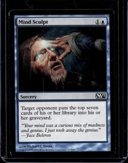 MTG Magic the Gathering Mind Sculpt (61/260) Magic 2013 LP - Image 1