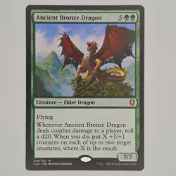 Ancient Bronze Dragon 214/361 Commander Legends Battle for Baldur's Gate - Image 1