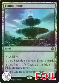 Fountainport - Foil - Bloomburrow - 253 NM - Image 1