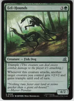 MTG Eel-Hounds Foil NM Avatar: The Last Airbender: Eternal-Legal Magic 250 - Image 1