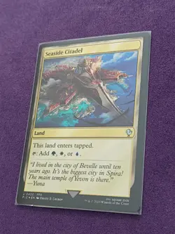 Commander: FINAL FANTASY #420 Seaside Citadel (Surge Foil) - Image 2