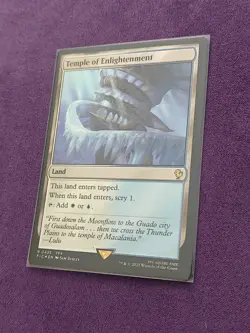 Temple of Enlightenment (Surge Foil) #435 (NM) Final Fantasy FIC Magic MTG - Image 2