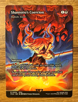 Magic MTG Final Fantasy Shantotto's Coercion #34 *NON-FOIL* Through The Ages - Image 1