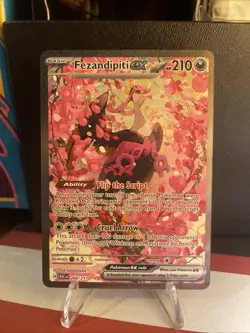 Pokemon Fezandipiti ex 288/217 Special Illustration Rare Ascended Heroes MINT - Image 1