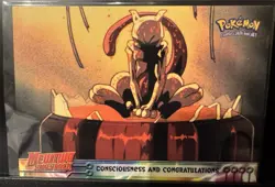 Consciousness and Congratulations #3 - Blue Label - Pokemon Topps NM - Image 1