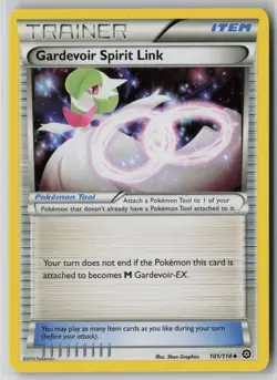 Gardevoir Spirit Link 101/114 Pokemon TCG XY - Steam Siege Regular (Light Play)1 - Image 1