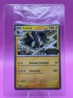 Pokemon Luxray 028/088 Perfect Order Best Buy Stamped Promo SEALED NM Mint - Image 1