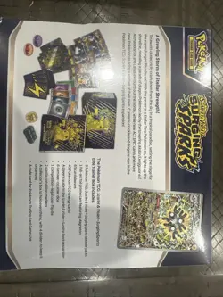 Brand New Factory Sealed Pokemon Scarlet And Violet Surging Sparks ETB - Image 3
